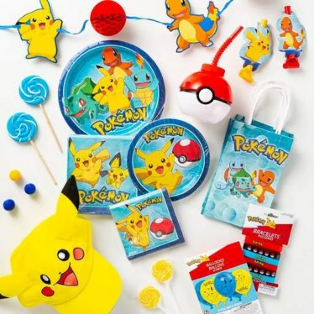 Pokémon Birthday Party Set NWT
